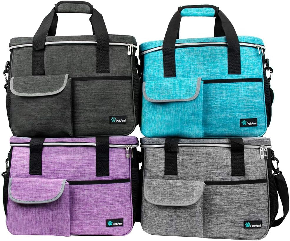 Medium Dog Travel Bag - Ultimate Organizer with Food Container & Bowls for Camping Adventures - Perfect Gift for Pet Lovers